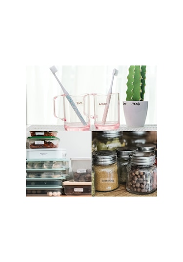 Dofolink Q30 Yazıcı İçin Aımo Dcp1430-210 Suya Dayanıklı Etiketler, 14mmx30mm Beyaz, 210 Adet/rulman 1 Rulo