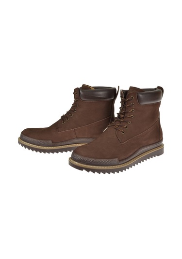 Pullman Hakiki Deri İçi Kürklü Erkek Bot Plm-213 Kahve Nubuk-kahve Nubuk