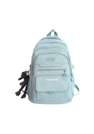 Geniş Kapasiteli Unisex Sırt Çantası, Okul Ve Günlük Kullanım İçin Ergonomik Tasarım, Üniversite Ve Ortaokul Öğrencileri İçin Şık Ve Dayanıklı Çanta, Modaya Uygun Kadın Ve Erkek Sırt Çantası Yeşil