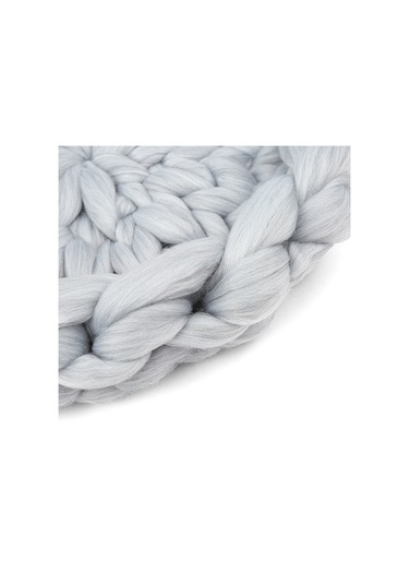 Moveevo Yenidoğan Fotoğraf Paspası Yumuşak Ve Rahat El Dokuması Battaniye 40 5cm Gri Gri