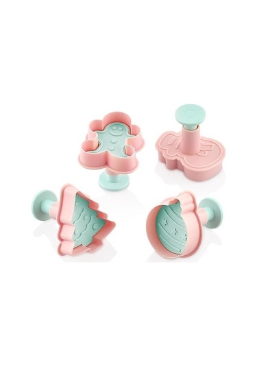 Reis Home 4'lü Yılbaşı Çam Ağacı Modelli Kurabiye Kalıbı