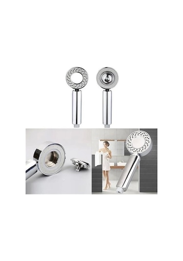 Çift Taraflı Yüksek Basınç Su Akıtan Şampuan Hazneli Duş Başlığı Diğer