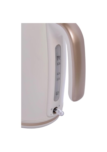 Berghoff Worldwide Gem Pearl 1.7 Litre Vanilya Krem Rengi Gold Mo