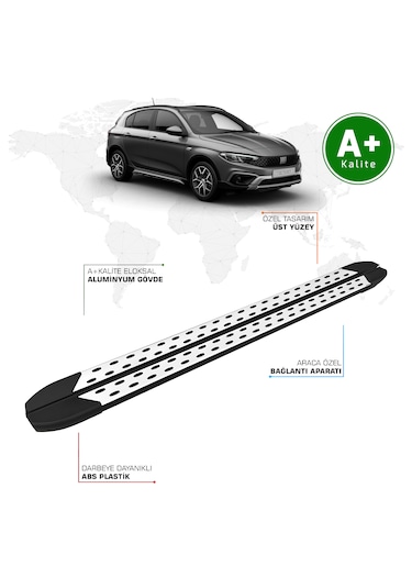 Fiat Egea Cross Yan Basamak Marşpiyel Koruma 2020 Model Ve Sonras