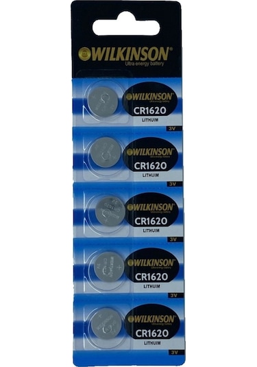 Wılkınson 1620 3V Lityum Düğme Pil 5'Li Paket