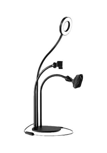 E2m Ytb-04 3in1 Metal Işıklı Stand Siyah