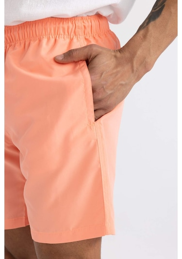 DeFacto File Astarlı Kısa Boy Deniz Şortu N0132AZ24HSOG99