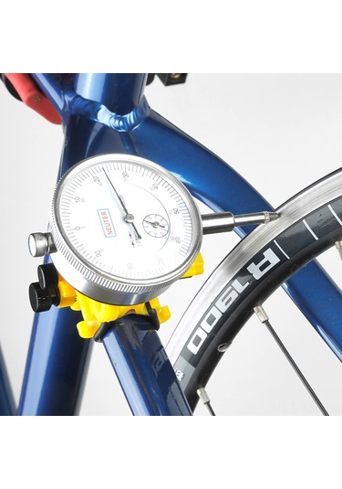 Ximistore9 Bisiklet Tekerlek Düzeltme Aleti, Akıllı Ölçüm Göstergesi İle Ön/arka Jant Tamiri, Siyah, Tüm Bisiklet Modelleri İçin Uyumlu