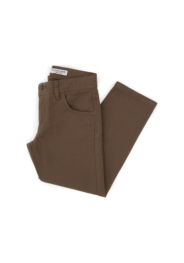 U.s. Polo Assn. Erkek Çocuk Haki Pantolon Kanvas-chino 50311575-vr027 Haki