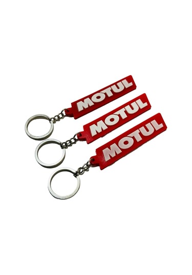 Motul Kırmızı Beyaz 3 Adet Silikon Motosiklet Anahtarlık Fiyatları