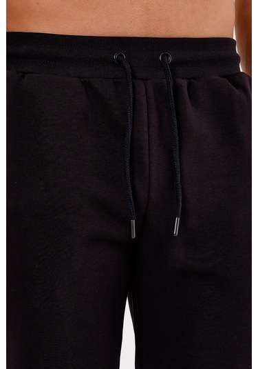 Jahr Marc Ekstra Slim Fit Siyah Erkek Eşofman Altı Siyah