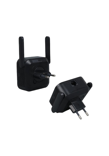Powermaster Pw-wr22 300 Mbps 2.4 Ghz 2 Anten Wifi Router Repeater Access Point Priz Tipi