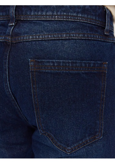 Zolla Erkek Slim Kesim Kot Pantolonı 248153446 Mavi