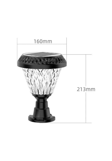 Forlife 50 Watt Solar Set/baba Duvar Üstü Dekoratif Armatür Fl-3324