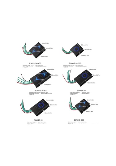Geeroyoo "ıp67 Su Geçirmez Rüzgar Türbini Kontrol Cihazı - 12v/24v/48v Modelleri İle 1000w'a Kadar Güç"