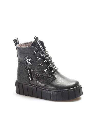 Fast Step Hakiki Deri Kürklü Unisex Çocuk Klasik Bot 769kxa130 001