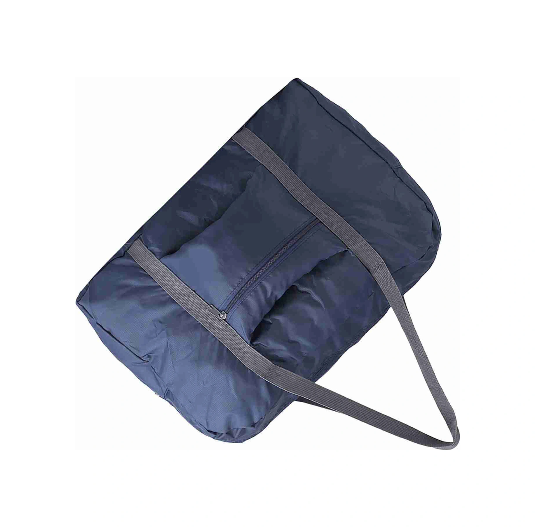 Hangfox Kabartılabilir Kadın Çanta, Trolley Uyumlu, Su Geçirmez Nilon, Büyük Depo Alanı, Mavi Askı Rengi Rastgele