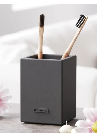 Getknow Home Banyo İçin Diş Fırçası Bardağı 269935372 Siyah