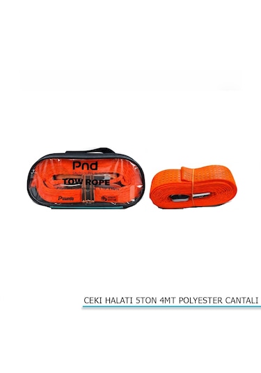 Çeki Halatı 4 Metre 5 Ton Kancalı Halat Dayanklı