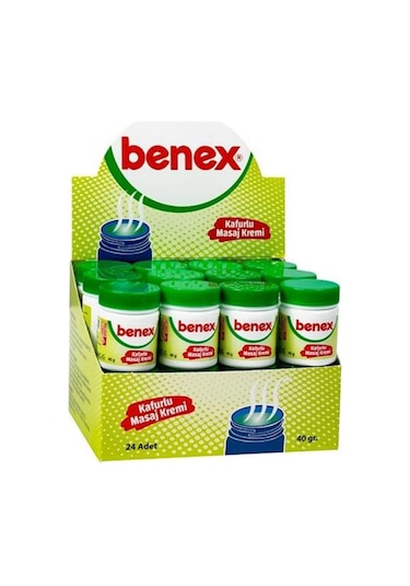 Benex Kafurlu Masaj Kremi 40 G