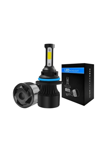 Sones Adet S2 9004 / Hb1 Dc9-36v / 25w / 6000k / 2500lm Ip68 Araba Led Far Lambaları Soğuk Beyaz