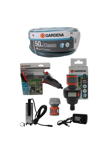Gardena Sulama Seti 25 Metre Hortumlu