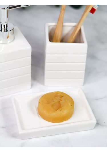 Denezo Iva Banyo Aksesuarları Seti 173426945 Beyaz