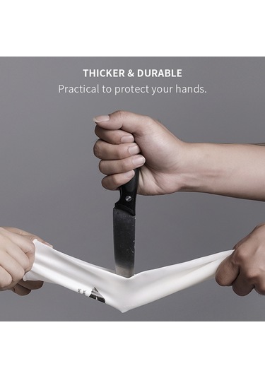 Yunboo Pvc Ev Temizliği Eldiveni, Kalın Yapı, Kayganlık Engeli, Bulaşık & Çamaşır İşleri İçin S Boyutu