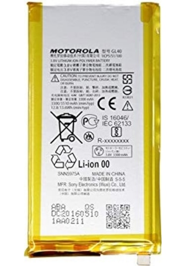 Motorola Moto Z Play Xt1635 Pil Batarya ve Tamir Seti Gl40