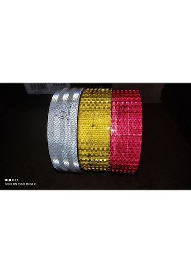 Tüv Onaylı Tır, Kamyon, Romörk Için 50 Mt. Şerit Reflektör