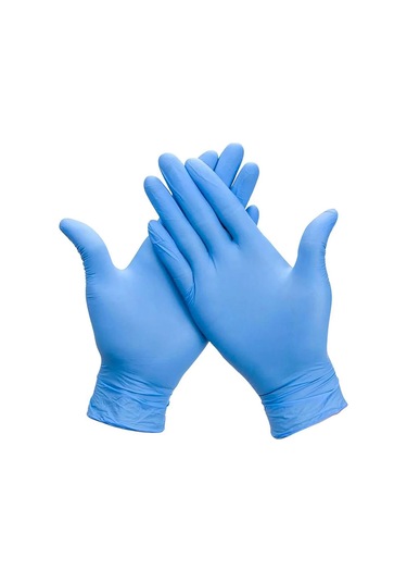Supertrend Pudrasız Mavi Nitril Muayene Eldiveni Xl Beden 1 Kutu - Mdr