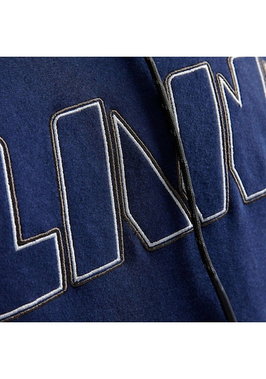 Slam Logo Hoodıe W08 Saks