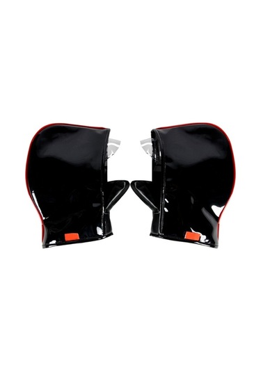 Motorcycle Kışlık Sıcak Tutucu Eldivenler - Deri, Su Geçirmez, Rüzgar Engeli, Siyah