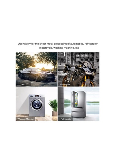 Pazly Otomobil Çukurları Çıkarma Aleti - Paslanmaz Çelik, 18 Adet Tamir Tabanı, Pratik