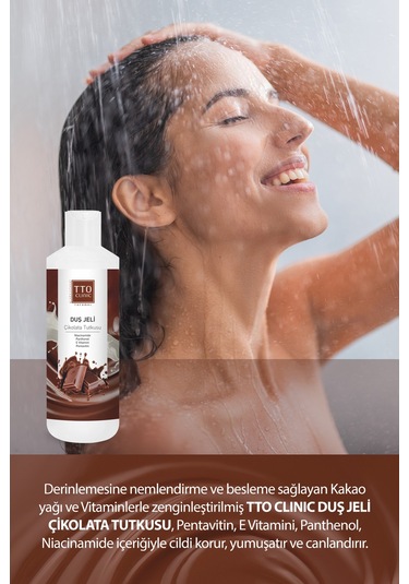 Tto Clinic Çikolata Tutkusu Duş Jeli 500 ML