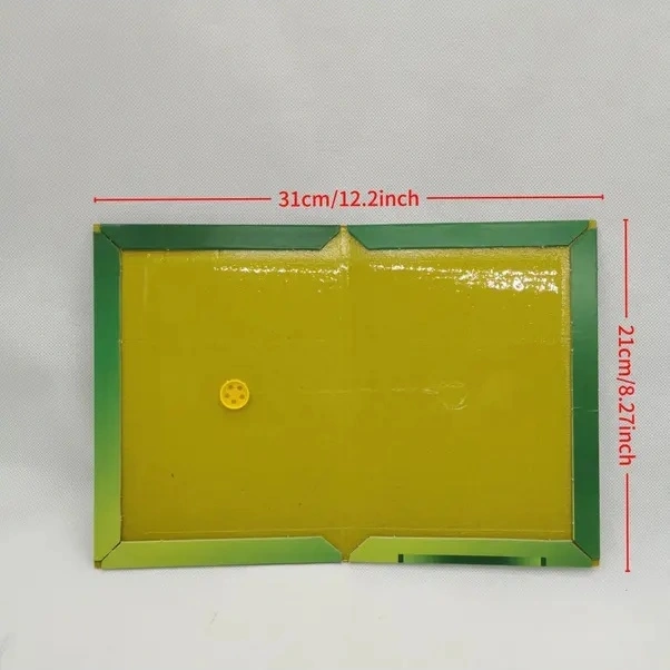 Trendooze Güneşli022 5 Adet A4 Boy Yapışkan Tuzak Ev Bahçe İçin Sinek Güve Yakalama Zehirsiz