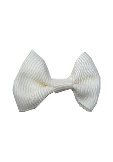 Beyaz Fiyonk Süsleme Malzemesi 3 cm (50 Adet)