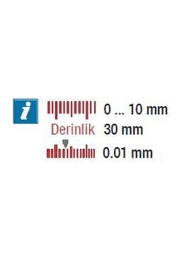 Dw Measuring Dw4kkdct Dijital Kalınlık Komparatörü Cep Tipi