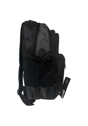 Su Geçirmez Kalın Ortopedik Çok Bölmeli Laptop Okul Gezi Seyahat Kamp Sırt Çantası Büyük 30x47cm Gri