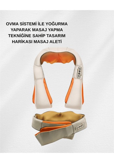 6 Başlıklı Isıtmalı Masaj Cihazı Tüm Vücut İçin Derin Kas Masajı