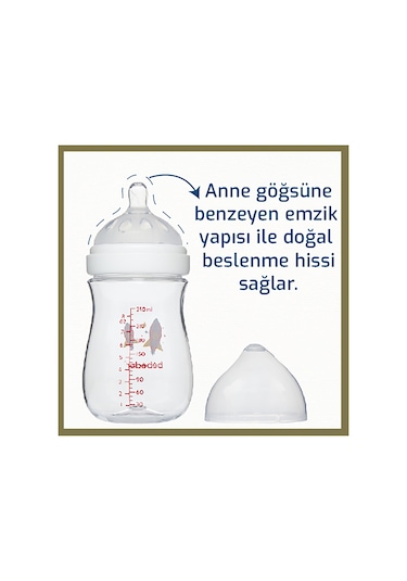 Bebedor Geniş Ağızlı Tritan Biberon 240 ML