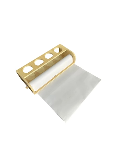 Masa Üstü Kağıt Rulo Dispenseri Çocuk Ahşap Şövale Çizim