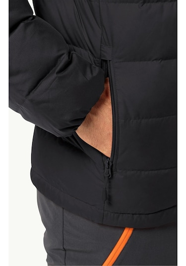 Jack Wolfskin Ather Down Jkt Erkek Outdoor Ceket-27470-siyah Siyah