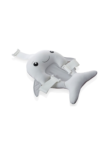 Babyjem Balina Köpüklü Banyo Yatağı Gri Bje-0022 BJE-0022