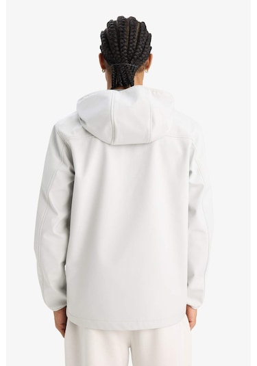 Defacto Defactofit Su İtici Regular Fit Kapüşonlu Fermuarlı Softshell Yağmurluk A2122ax25augr493 Gri Defacto Defactofit Su İtici Regular Fit Kapüşonlu Fermuarlı Softshell Yağmurluk A2122ax25augr493 Gri