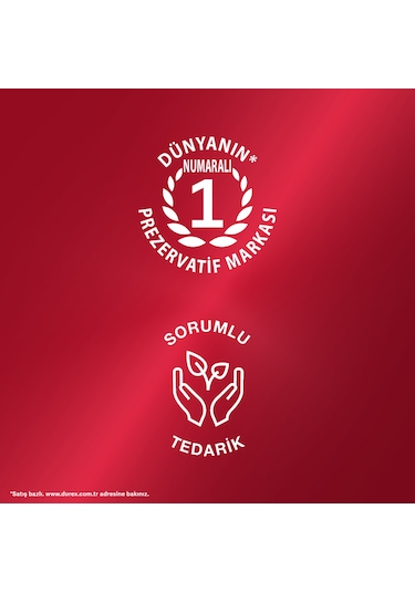 Durex Yakın Hisset Standart Fit Prezervatif 30'lu