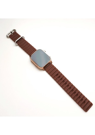 Japanex Renkli Led Ekranlı Silikon Kordonlu Çocuk Kol Saati Kahverengi 124256622