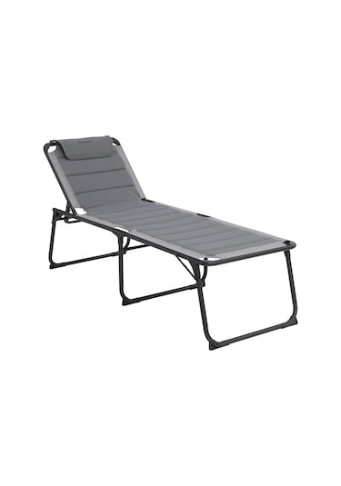 Outwell Samoa Premium Ultra Konforlu 5 Pozisyonlu Katlanır Şezlong Grey Gri