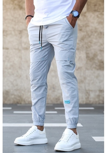 Madmext Basic Gri Eşofman 5412 Gri