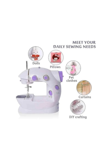 Mini Ev Dikiş Makinesi Pedallı Sewing Machine Diğer